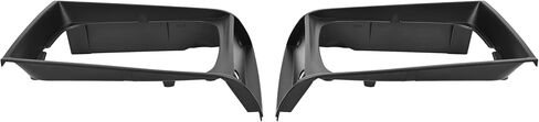 HECASA Headlight Bezel Compatible with 1982-1990 Chevrolet Chevy S10 Base Blazer GMC S15 EL Jimmy Headlamp Housing Bezel Trim Pair Right & Left 2Pcs Replacement for 15653682 15653681 Silvery in Saudi Arabia