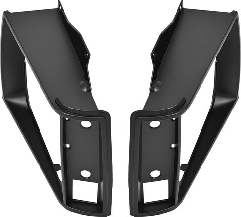 HECASA Headlight Bezel Compatible with 1982-1990 Chevrolet Chevy S10 Base Blazer GMC S15 EL Jimmy Headlamp Housing Bezel Trim Pair Right & Left 2Pcs Replacement for 15653682 15653681 Silvery in Saudi Arabia