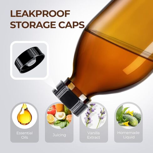 Amber Glass Pump Bottle Dispenser 16 oz, 2 Pack, Brown, Glass Bottle Dispenser with Pump, Body Oil, Lotion, Soap, Essential Oil in Saudi Arabia