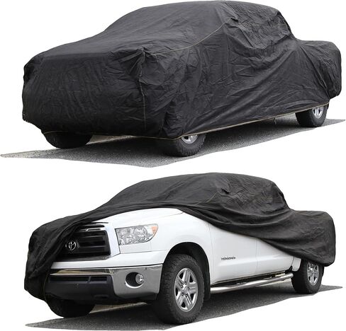 Car Cover fits 2000 2001 2002 2003 2004 2005 2006 Toyota Tundra Access Cab 6ft Bed XTREMECOVERPRO PRO Plus Series Black Truck Cover in Kuwait