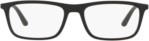 Emporio Armani EA 4160-50421W Sunglasses, Matte Black w/Clear Lens, 55mm in Saudi Arabia