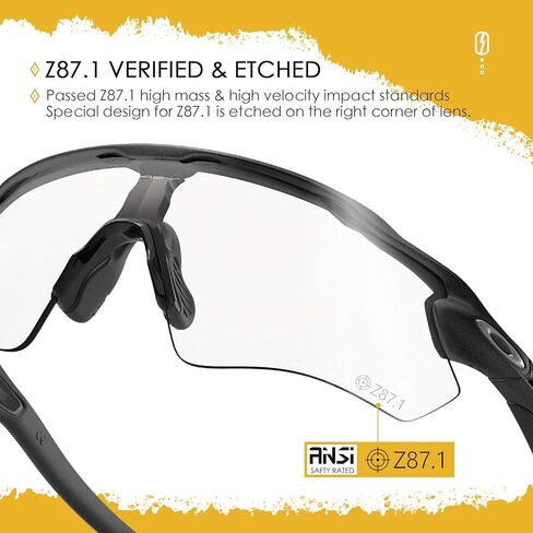 ANSI Z87.1 العدسات البديلة لـ Oakley Holbrook OO9102 نظارة شمسية - HI -DEF CLEAR in Kuwait