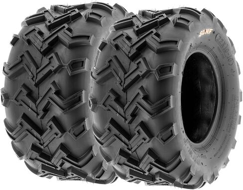 SunF 21x7-10 Front & 22x10-10 Rear 6 Ply ATV/UTV Off Road Tires A001, (Set Bundle of 4) in Saudi Arabia