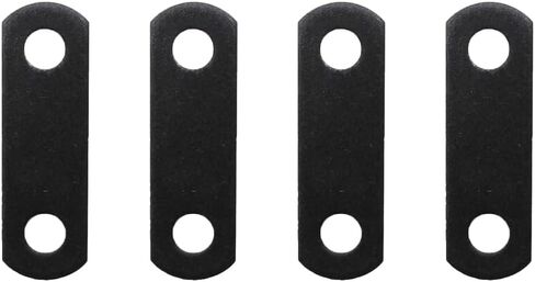 Reliable Aftermarket Parts Our Name Says It All (4) Trailer Leaf Spring Shackle Strap 2 5/8" Dump Flat in Saudi Arabia