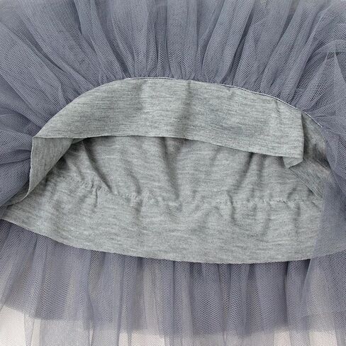 Lysmuch 12m-4t Baby Girl Tulle Skirt Toddler Tutu Skirt Six Layer Birthfit in Kuwait