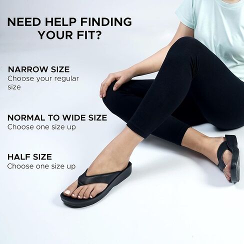AEROTHOTIC Slip On Recovery Footwear Plantar Fasciitis Flip Flops for Women Yoga Mat Outdoor Walking Beach Ladies Arch Support Summer Thong Dressy Casual Sandals Comfortable Vacation Essentials in Kuwait
