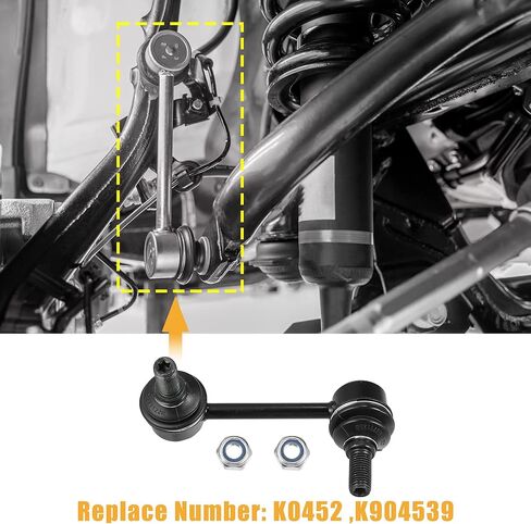 X AutoHaux 2PCS REAL SWAY BAR LINKS K90452 K90453 Stabilizer END LINK SUPENSION KIT PRESSION HONDA CIVIC 2001-2005 for Acura EL 2001-2005 52320S5A013 in Saudi Arabia