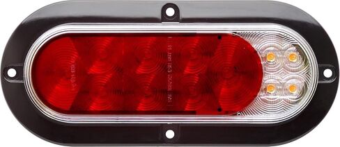 Optronics STL211XRFHB Fusion Gen II 4" LED Combination Stop/Turn/Tail/Back-Up Light, Red in Saudi Arabia