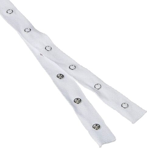 Dritz 82-1 Snap Fastener Tape with 12 Snaps, Black, 17-1/2-Inch Length in Saudi Arabia