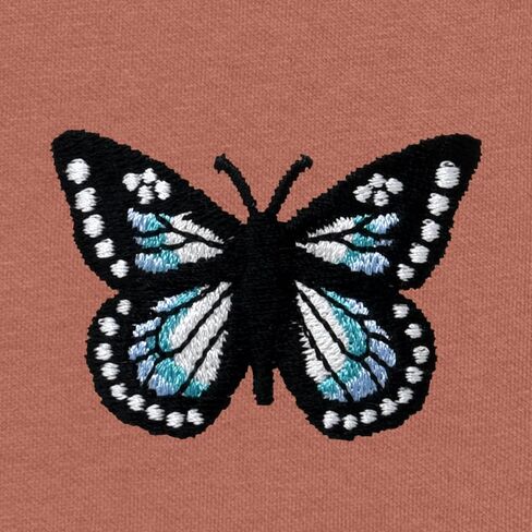 Dalix Butterfly المطرزة بانت بانت ناعم الصوف استرخاء صالة ملائمة in Saudi Arabia