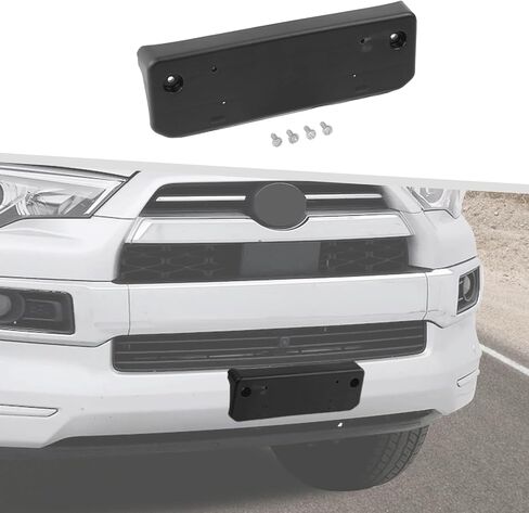 Jimen Fit for Toyota 4Runner Limited 2010-2023 ، إطار حامل اللوحة الأمامية لعلامة ترخيص in Saudi Arabia