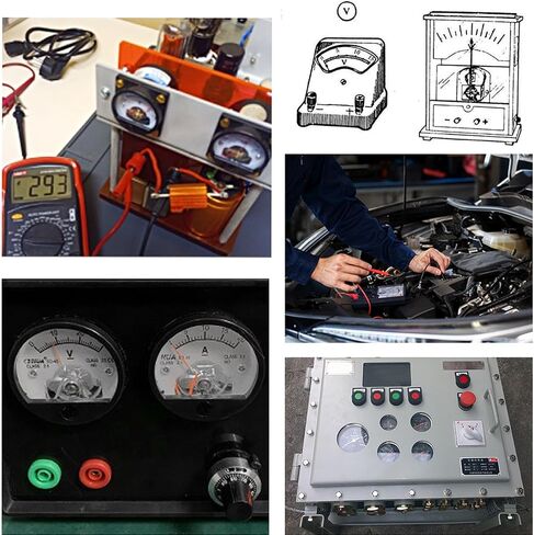 مقياس لوحة الاتصال التناظرية مقياس الفولتميتر مقياس قياس AMMETER SO-45 DC 0-5V in Saudi Arabia
