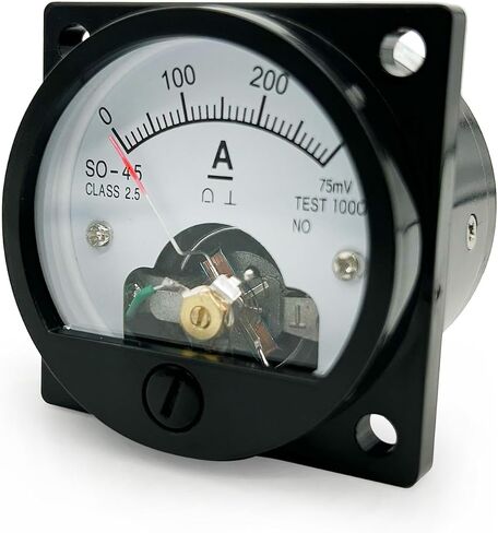 مقياس لوحة الاتصال التناظرية مقياس الفولتميتر مقياس قياس AMMETER SO-45 DC 0-5V in Kuwait