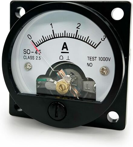 مقياس لوحة الاتصال التناظرية مقياس الفولتميتر مقياس قياس AMMETER SO-45 DC 0-5V in Kuwait