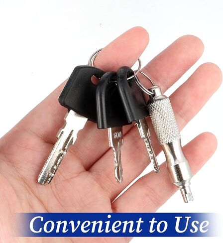 2 Pcs Valve Core Removal Tool, Stainless Steel Valve Stem Removal Tool Portable & Universal Tire Valves Stem Tools for Car Bicycle Motorcycle Repair Install in Saudi Arabia