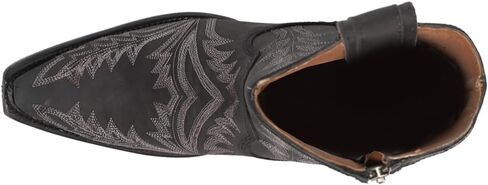 أحذية Corral Womens Seripered Snip Toe أحذية غير رسمية الكاحل منخفض الكعب 1-2 " - أسود - حجم 7.5 م in Kuwait