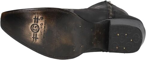 أحذية Corral Womens Seripered Snip Toe أحذية غير رسمية الكاحل منخفض الكعب 1-2 " - أسود - حجم 7.5 م in Kuwait