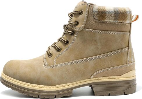 COTTIMO Womens Hiking Snow Winter Boots- Ladies Casual Outdoor Lightweight Ankle Boots Work Backpacking Lace up Fur Lined Walking Trekking Shoes in Saudi Arabia