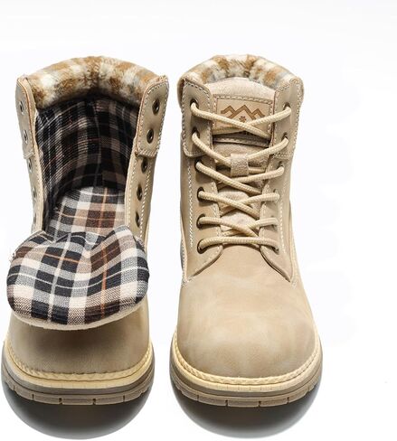 Cottimo Womens Heaking Snow Winter Boots- سيدات غير رسمية في الهواء الطلق خفيفة الوزن في الكاحل العمل in Kuwait