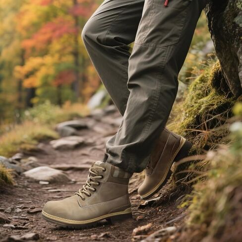 Cottimo Womens Heaking Snow Winter Boots- سيدات غير رسمية في الهواء الطلق خفيفة الوزن في الكاحل العمل in Kuwait