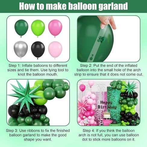 Mermaid Balloon Garland Arch Kit, Pastel Pink Purple Teal Blue Clear Latex Balloons with Mermaid Tail Seashell Foil Balloons, for Girls Mermaid Party Decorations Ocean Theme Birthday Party Supplies in Kuwait