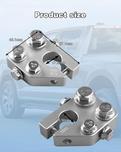 موصلات طرفية البطارية المطبقة على SAE/DIN/EN لمركبات RV قوارب السيارات البحرية ، كتلة طاقة متعددة ، 5 طرق المشابك طرفية البطارية ، 2 مساءً in Saudi Arabia