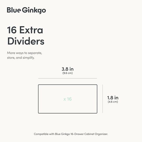 Blue Ginkgo 16-Drawer Storage Cabinet Organizer, Grey, Made in Korea in Saudi Arabia