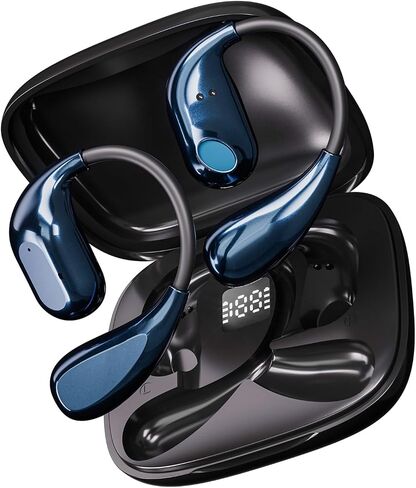 Real-Time Translator Earbuds - 150 Language Two-Way AI Translation Headset with Free Subscription App Support, ENC Noise Cancelling & 10H Playtime for Travel/Business/School in Saudi Arabia