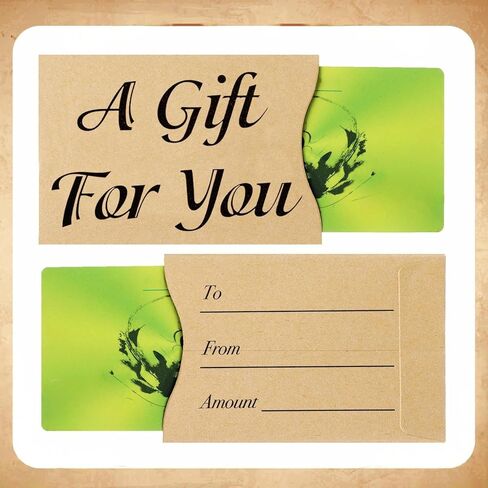 Yinder 600 Pcs Gift Card Sleeves Thank You Key Card Holder Appreciation Mini Money Cash Envelopes for Blank Hotel Credit Card Protector Thank You Notes for Business, 3.54 x 2.36 Inches (Brown) in Kuwait