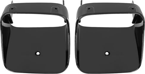 KUAFU Headlight Bezel + Park Light Bezel Compatible with 1978-1981 Chevy Chevrolet Camaro Z28 Painted Black ABS Plastic Left Driver & Right Passenger Side in Saudi Arabia