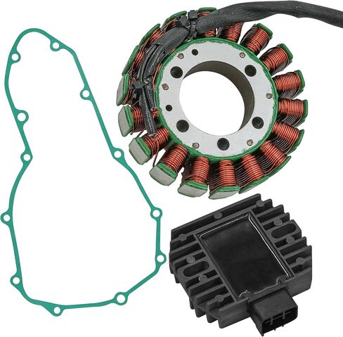 مقوم مؤلف ومقوم منظم Caltric مع حشية متوافق مع Kawasaki Ninja 650R EX650 2006-2011 in Saudi Arabia