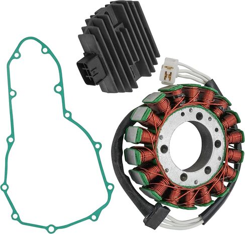 مقوم مؤلف ومقوم منظم Caltric مع حشية متوافق مع Kawasaki Ninja 650R EX650 2006-2011 in Saudi Arabia
