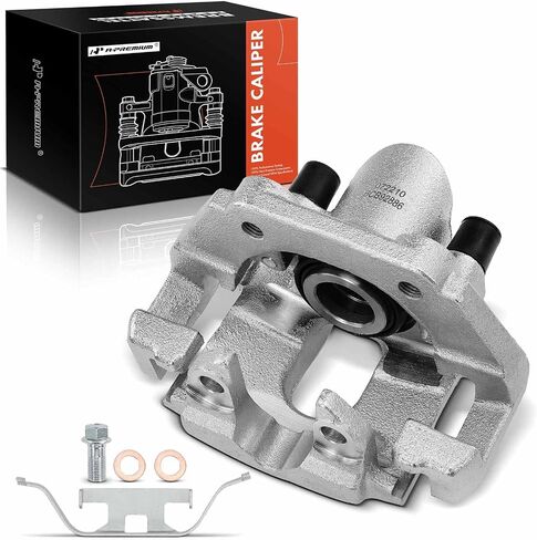 A-Premium Disc Brake Caliper Assembly with Bracket Compatible with Select BMW Models - 535i, 535i GT, 545i, 550i, 645Ci, 650i, 745i, 745Li, 750i, 750Li, 760i, 760Li - Rear Right Passenger Side in Saudi Arabia