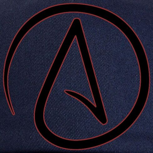 CafePress Atheist Symbol Cap Adjustable Baseball Cap in Kuwait