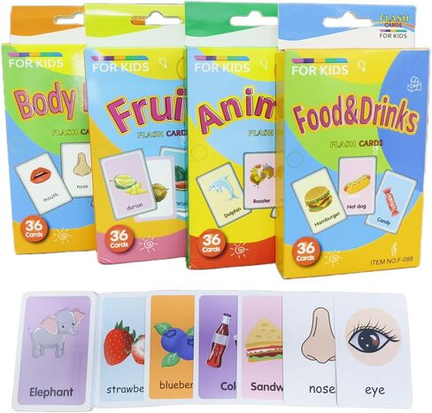 Talking Flash Cards, Reusable Writing Drawing Montessori Toys, Learning Toys for Ages 3-8 Years, 336 Words (Green, Pocket-Size) in Saudi Arabia