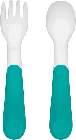 OXO Tot On The Go Fork & Spoon Training Set with Travel Case - Navy in Kuwait