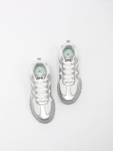 Women Classic Retro Gum Sole Fashion Sneakers Casual Tennis Skate Shoes Mesh Breathable Training Shoes in Kuwait