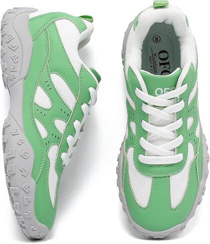 Women Classic Retro Gum Sole Fashion Sneakers Casual Tennis Skate Shoes Mesh Breathable Training Shoes in Kuwait
