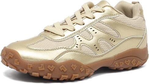 Women Classic Retro Gum Fashion Sneakers Nasual Tennis Skate Shoes Mesh Treasable Training Shoes in Kuwait