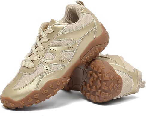 Women Classic Retro Gum Fashion Sneakers Nasual Tennis Skate Shoes Mesh Treasable Training Shoes in Kuwait
