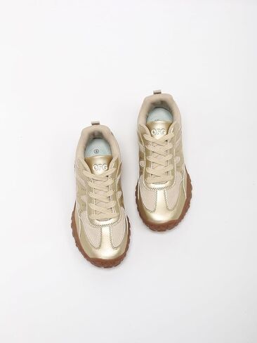 Women Classic Retro Gum Fashion Sneakers Nasual Tennis Skate Shoes Mesh Treasable Training Shoes in Kuwait