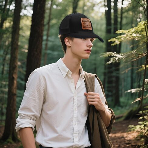 Foxtrot Delta Tango FDT Lether Patch Hat Resist Persist Prevail Adjustable Baseball Cap Golf Dad Hats for Mens Women in Kuwait