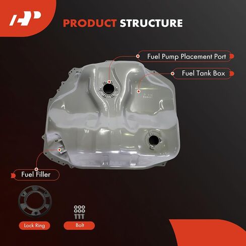 A-Premium Fuel Tank with O Ring Compatible with Acura Integra 1998-1999 1.8L, Replace# 17500-ST7-336, 17500ST336 in Saudi Arabia