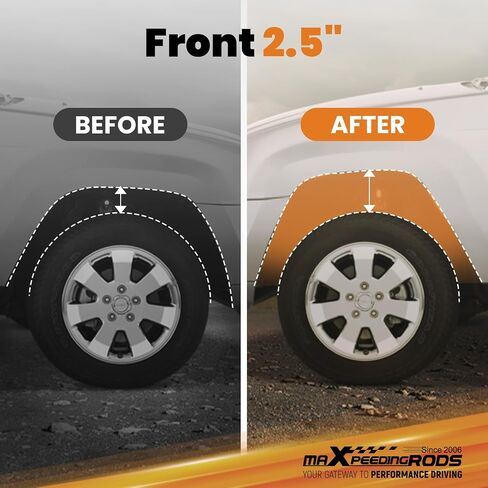 maXpeedingrods 2.5" Front Leveling Lift Kit for Jeep Grand Cherokee WK2 2011-2022, Strut Spacers in Saudi Arabia