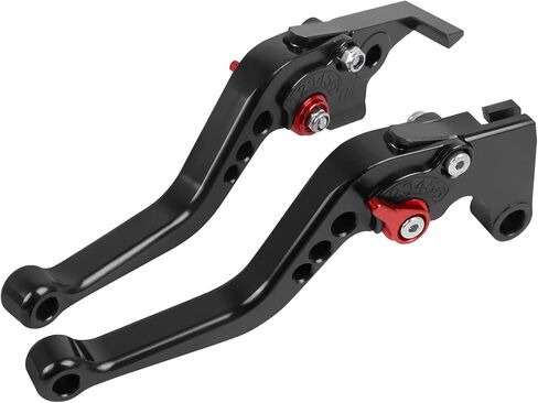 رافعة القابض قصيرة الفرامل مجموعات استبدال الألومنيوم CNC ل yamaha yzf r7 2021 2022 2023 2024 ملحقات الدراجات النارية (أسود) in Saudi Arabia
