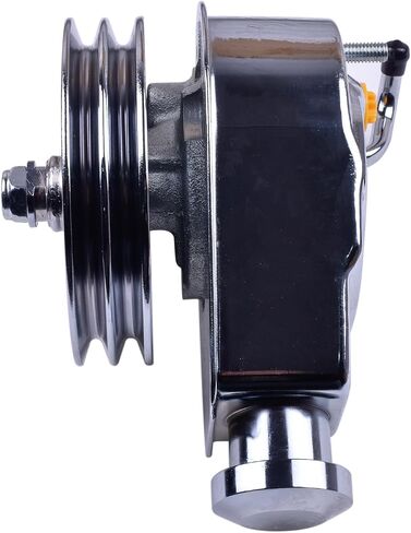أفضل بونه مضخة التوجيه المتطورة في كروم ومجموعة قوس البكرة متوافقة مع GM Chevy SBC 265 283 305 327 350 383 400 مع وحدات Keyway 1966-1984 استبدال 3913C 4312C 9609X in Saudi Arabia