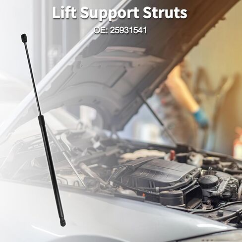 LIFT يدعم الدعامات لشيفروليه ماليبو 2013-2016 No.25931541 Front Hood Gas Spring Black 1PCS in Saudi Arabia