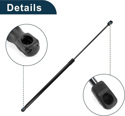 LIFT يدعم الدعامات لشيفروليه ماليبو 2013-2016 No.25931541 Front Hood Gas Spring Black 1PCS in Saudi Arabia