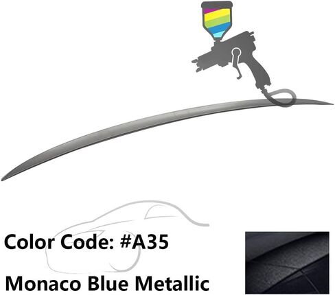 Trunk Spoiler Compatible with 2007-2013 BMW 3-Series E92, M3 Style Unpainted Raw Material Black ABS Rear Tail Lip Deck Boot Wing by IKON MOTORSPORTS, 2008 2009 2010 2011 2012 in Saudi Arabia