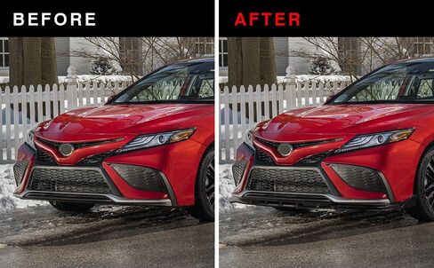 DTouch Motor 3PCS/1SET Front Bumper Lip Kit Fit for 2021-2022 Toyota Camry SE, STP-Style Splitter Spoiler Diffuser (Gloss Black) in Saudi Arabia